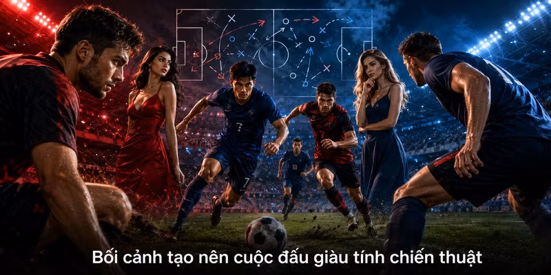 Bối cảnh tạo nên cuộc đấu giàu tính chiến thuật