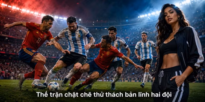 Thế trận chặt chẽ thử thách bản lĩnh hai đội